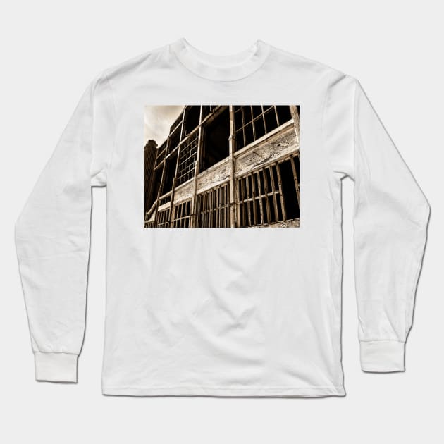 Casino Building, facade, Asbury Park, New Jersey Long Sleeve T-Shirt by fparisi753